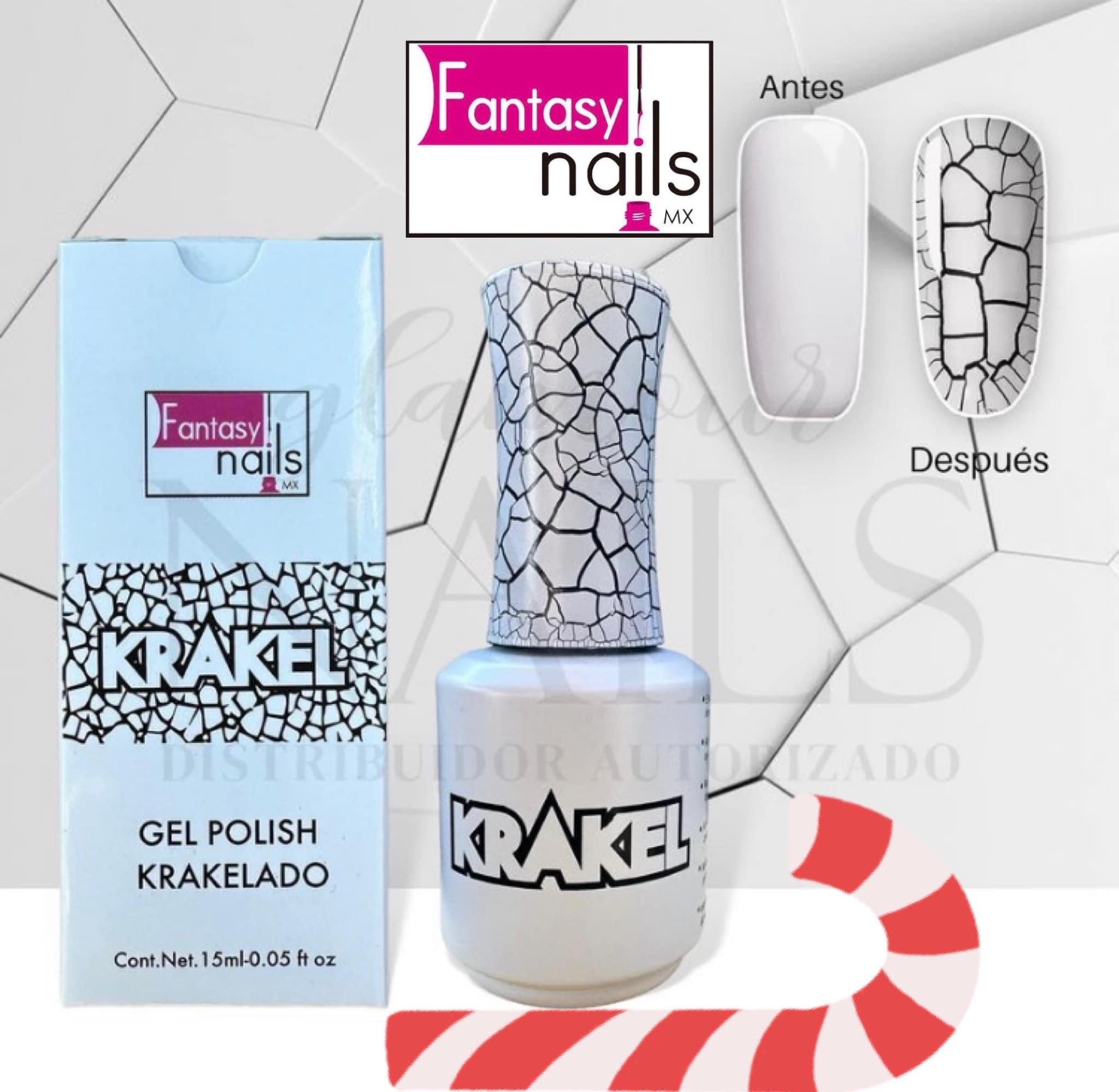 Fantasy Nails KRAKEL WHITE