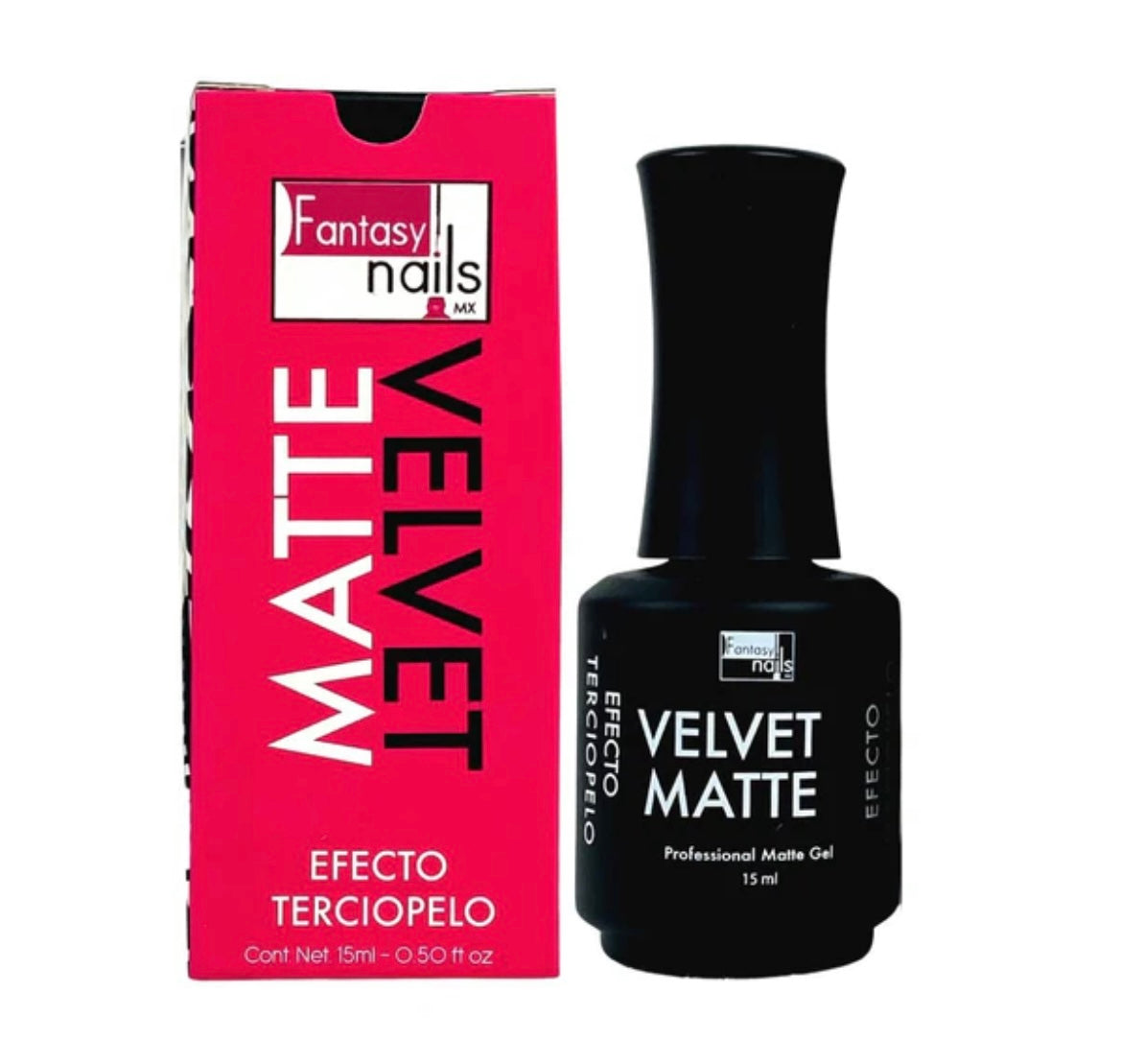 Fantasy nails Velvet Matte Top Coat Gel