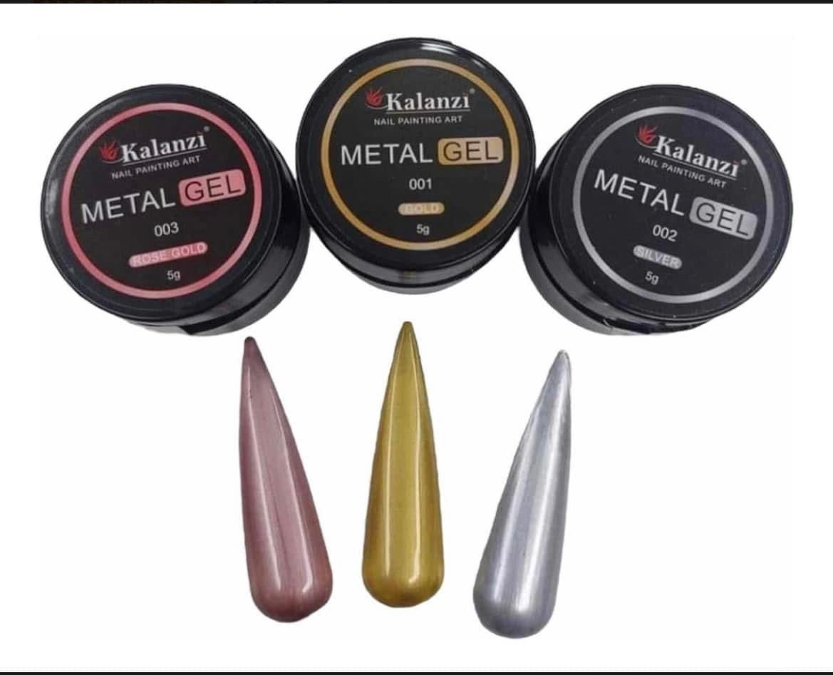 Kalanzi painting gel silver